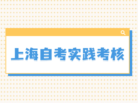 上海自考实践考核